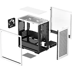 Корпус Deepcool CH370 White (R-CH370-WHNAM1-G-1) [146744] - мініатюра 12