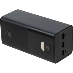 Батарея універсальна Vinga 50000 mAh 22.5W Display Black (VPBB5022) - мініатюра 6