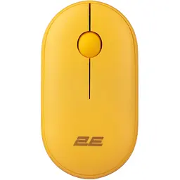 Комп'ютерна миша 2E MF300 Silent WL/BT жовтий teh0014048