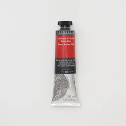 Олійна фарба Sennelier, 40 мл, професійна, S6, Кадмій червоний середній (Cadmium red medium)