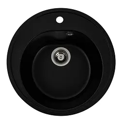 Кухонна мийка VALESO 510 LUNA матова Чорний металік (SP000047340)