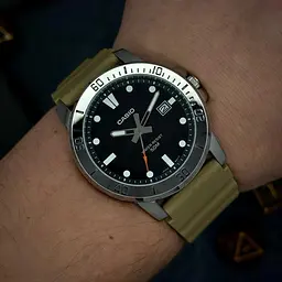 Чоловічий годинник Casio MTP-VD01-5E Сріблястий ( AT1141-0202 ) - мініатюра 4