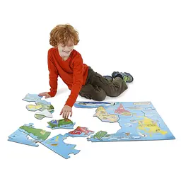 Мега-пазл Melissa&Doug Карта світу, 33 елементи (MD10446) - мініатюра 5