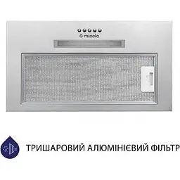 Витяжка вбудована Minola HBI 5623 I 1000 LED - мініатюра 9