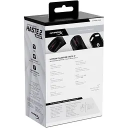 Мишка HyperX Pulsefire Haste 2 Wireless Black (6N0B0AA) - мініатюра 11