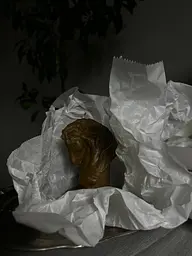 Свічка Кінь коричневого кольору Hand Made - мініатюра 2