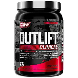 Передтренувальний комплекс Nutrex Research Outlift Clinical Fruit Punch 636.61 г