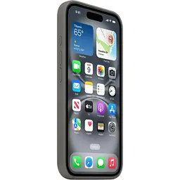 Чохол Silicone Case with MagSafe для Apple iPhone 16 Stone Gray AAA [154514] - мініатюра 6
