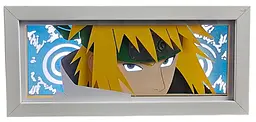 Світильник нічник 3D Наруто Мінато Намікадзе Naruto Minato Namikaze 20 см NL3D N MN