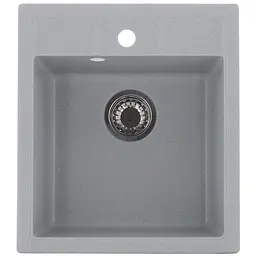 Кухонна мийка Zerix ZS-4651S-09 gray ZX4567, Сірий