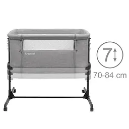 Приставне ліжечко Kidwell Snuzzy Light Grey - мініатюра 4