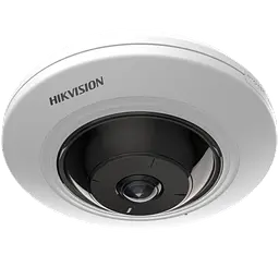 Відеокамера Hikvision 5 Мп Fisheye купольна DS-2CD2955G0-ISU (1.05мм)