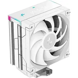 Кулер для процесора DeepCool AK400 DIGITAL PRO білий алюміній/мідь 1x120 мм LCD екран для Intel 1851/1700/1200/115x AMD