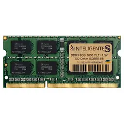 Модуль пам'яті для ноутбука SoDIMM DDR3 8GB 1600 MHz INTELIGENTES (IS3BBB1/8) - мініатюра 7