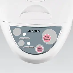 Електричний термопот для нагрівання води 3 л Maestro MR-082 мережевий чайник термос із функцією підтримки температури та 3 способами подачі води 750 Вт Сріблясто-білий - мініатюра 6