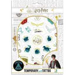 Набір дитячих тимчасових татуювань Harry Potter. Символи Dodo 200505 Різнокольоровий shop (4823115908544)