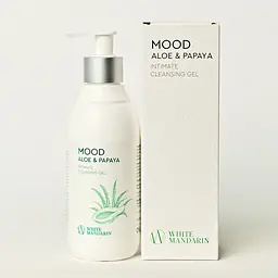 Гель для інтимної гігієни Алое Папая Mood ALOE & PAPAYA White Mandarin 280 мл - мініатюра 2