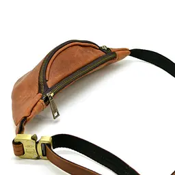 Чоловіча шкіряна сумка-бананка TARWA 11×28×6 см sum0025651 - мініатюра 6