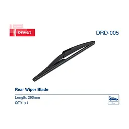 Щітка склоочисника Denso DRD-005 - мініатюра 2
