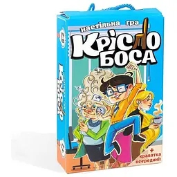 Гра настільна STRATEG "Крісло боса" розважальна українською мовою 30387