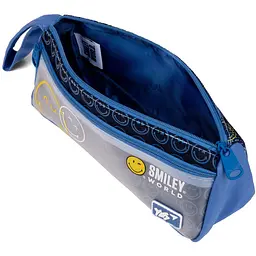 Пенал м'який Yes PH-27-2 Smiley World, 20,5х5,5х9,5 см, синій (533542) - мініатюра 2