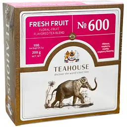 Чай фруктовий Teahouse Свіжий фрукт №600 у саше 200 г (100 шт. х 2 г) - мініатюра 3