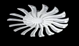 Люстра стельова LED Splendid Ray LK39264/16, 16W, білий, сучасний стиль з пультом - мініатюра 6