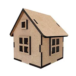 Заготовка для декорування "Будиночок 10" Fabrika Decoru FDPO-349 - мініатюра 4