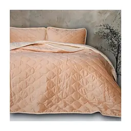 Покривало MirSon №5050 Velor charm Beige 180х210 см (2200008376789) - мініатюра 6