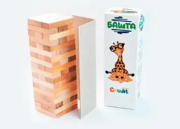Настільна гра Igrok Башта без лого (Джанга, Jenga) (IGR-01) - мініатюра 2