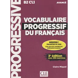 Vocabulaire Progressif du Francais 3e Edition Avan Livre + CD audio + Livre-web - Клер Мікель