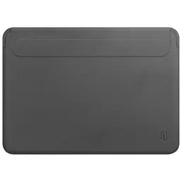 Чохол WiWU Skin Pro II Leather Sleeve Case для MacBook Air 13 (2018-2025) / Pro (2016-2022) (Grey) [46443]