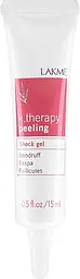 Гель інтенсивної дії Lakme K.Therapy Peeling Shock Gel, проти лупи, 6 шт. х 15 мл - мініатюра 2