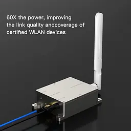 Підсилювач Wi-Fi сигналу з антеною EDUP EP-AB027 2.4 ГГц 5W 37dBm бустер розширювач вайфай FPV (18800) - мініатюра 8