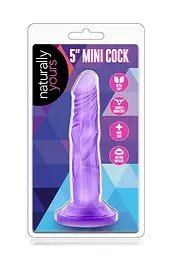 Фалоімітатор Naturally Yours 5 Mini Cock 14.6 см фіолетовий - мініатюра 2