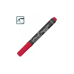 Маркер перманентний Pica Classic 520/40 Permanent Marker bullet tip, червоний