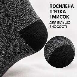 Універсальні чоловічі шкарпетки махрові розмір 39-46 Solve — термо-шкарпетки , 5 пар, KT7003707 - мініатюра 7