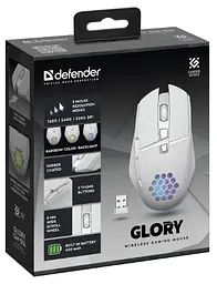 Миша Defender Glory GM-514 LED White (52513) - мініатюра 8
