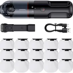 Автомобільний пилосос Baseus AP01 Handy Vacuum Cleaner (5000pa) Black (C30450100111-00) - мініатюра 9