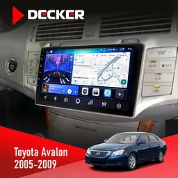 Штатна магнітола Toyota Avalon 2005-2009 Decker D9-006 4x64, 4G Decker (НФ-00004513)
