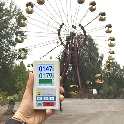 Дозиметр радіометр професійний ZGKPDQ BR-6, білий (100178) - мініатюра 7