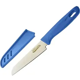 Ніж кухоний Vanora Home у чохлі 9.5 см синій (VN-YMJ-CVY02A)