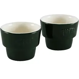 Підставки для яєць Gipfel Majolica 5х4.5 см 2 шт. темно-зелені (3924)