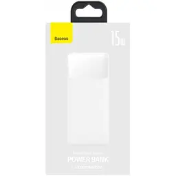 Портативна батарея Baseus Bipow Digital Display 10000 mAh 15W PPDML-I02 White - мініатюра 2