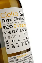 Вино Ciello Terre Siciliane Bianco Catarratto біле сухе 0.75 л - мініатюра 3