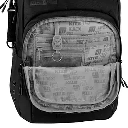 Рюкзак для старшої школи Kite Education teens 2578L Fearless Чорний (K26-2578L) - мініатюра 10