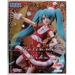 Фігурка Sega Luminasta Vocaloid Hatsune Miku Christmas Вокалоїди Міку Хацуне Різдво 250 см SL V HMC 20 - мініатюра 2