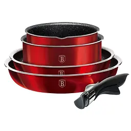 Набір посуду Berlinger Haus Burgundy (BH-6145) - мініатюра 3