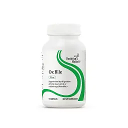 Вітамінно-мінеральний комплекс Seeking Health Бичача жовч, 125 мг, Ox Bile 125, 120 капсул (SKH52098)