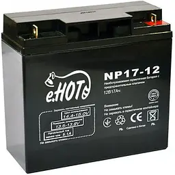 Акумулятор Enot AGM 12V (12V/17Ah/204Wh) (NP17.0-12) [154028]